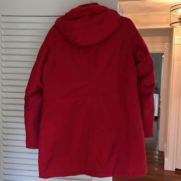 Lands End Expedition Parka Red Winter Coat - Picture 13 of 13
